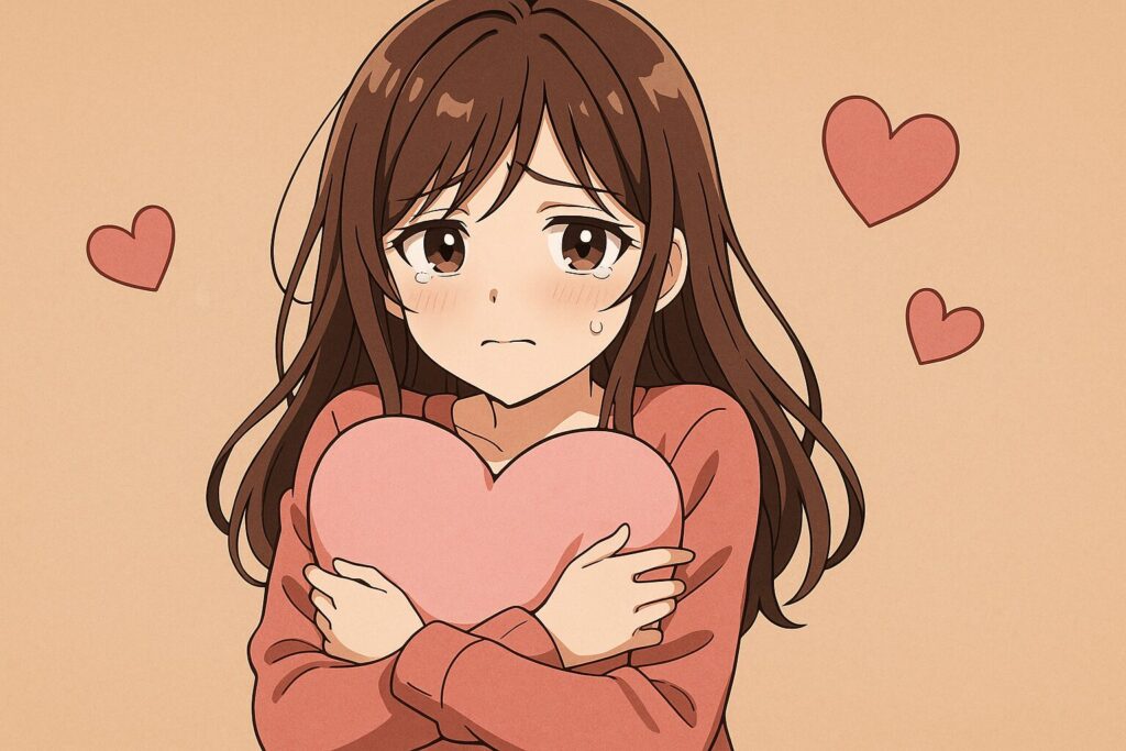 恋愛依存の人のイメージイラストが欲しい